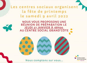 Affiche prépa fête de printemps 2022