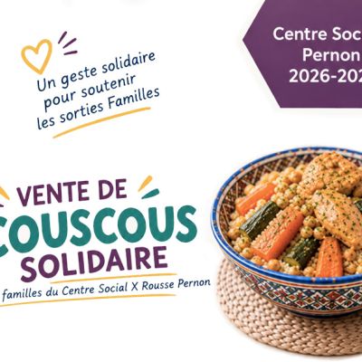 Vente de couscous solidaire